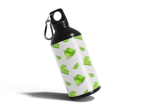 Key Pie Fruit Water Bottle DIY Stickers