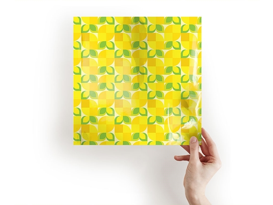 Lemon Mosaic Fruit Craft Sheets