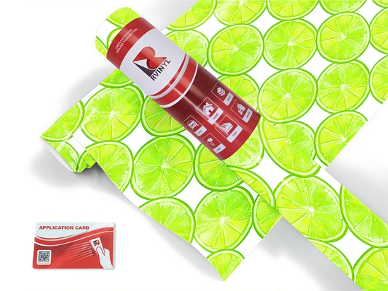 Dessert Lime Fruit Craft Vinyl Roll