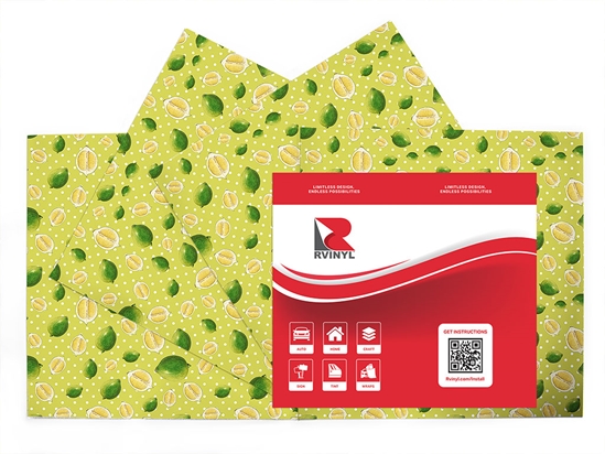 Kusaie Rangpur Fruit Craft Vinyl Sheet Pack