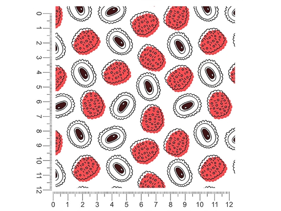 Bengal Bite Fruit 1ft x 1ft Craft Sheets