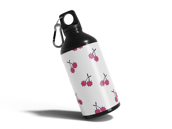 Kwai Mai Pink Fruit Water Bottle DIY Stickers