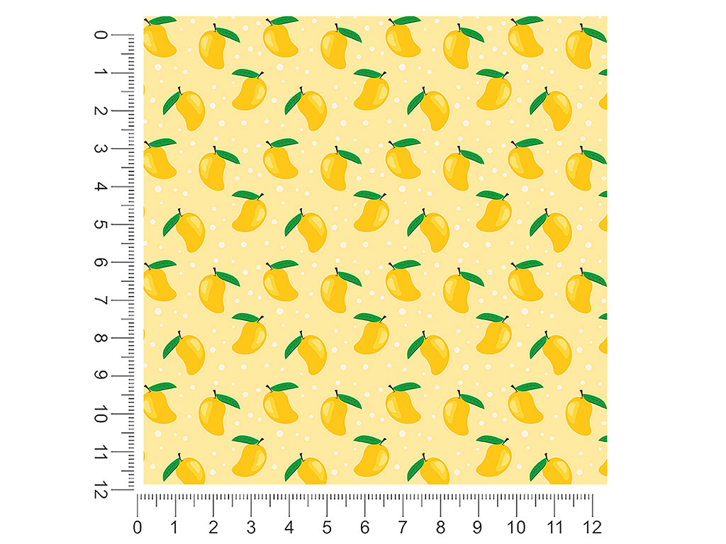 Keitt Cultivar Fruit 1ft x 1ft Craft Sheets