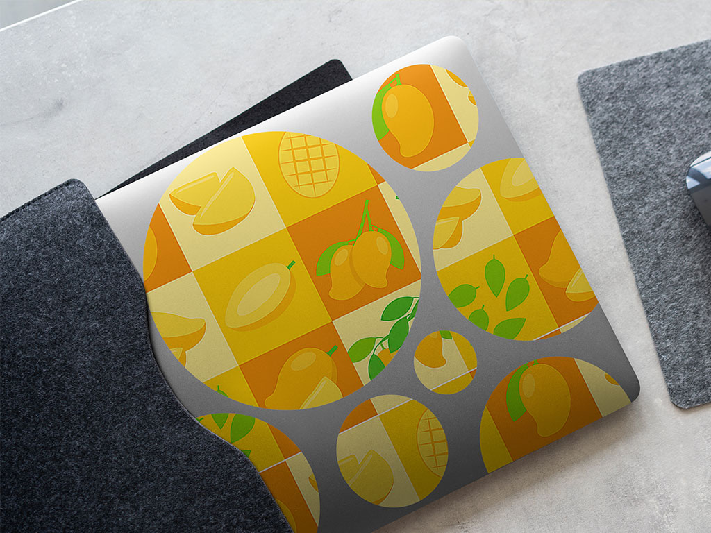 Large Earlygold Fruit DIY Laptop Stickers