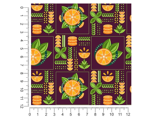 Citrus Champion Fruit 1ft x 1ft Craft Sheets