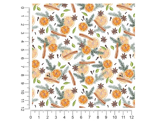 Mulled Wine Fruit 1ft x 1ft Craft Sheets