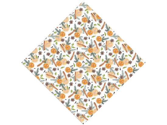 Mulled Wine Fruit Vinyl Wrap Pattern