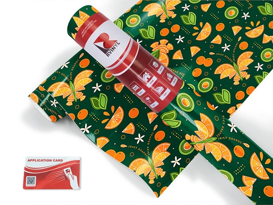 Sunny Grove Fruit Craft Vinyl Roll