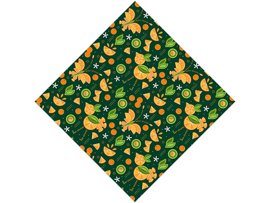 Sunny Grove Fruit Vinyl Wrap Pattern