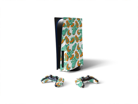 Oak Leaved Fruit Sony PS5 DIY Skin