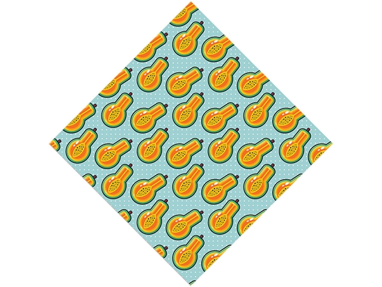 Papaya Potion Fruit Vinyl Wrap Pattern