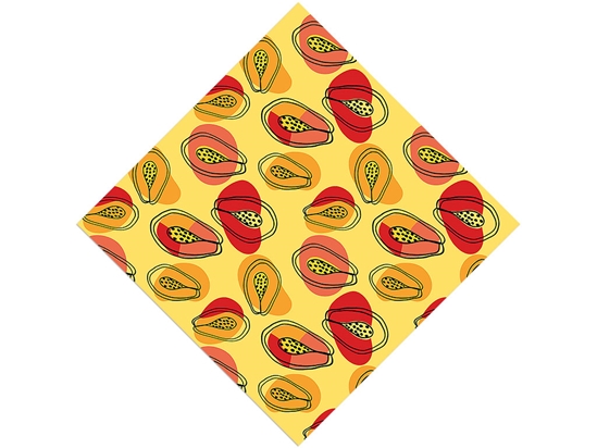 Samba Dance Fruit Vinyl Wrap Pattern