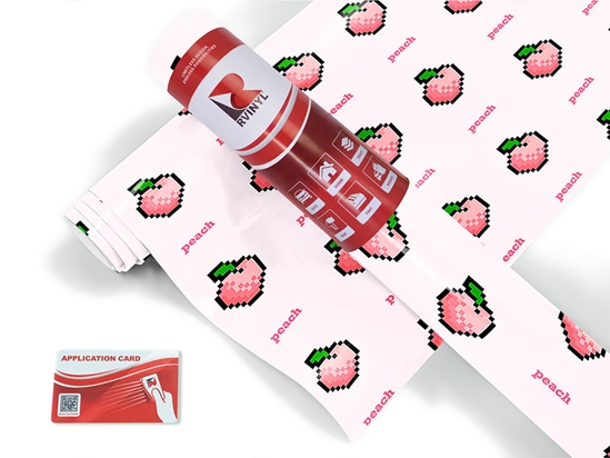 8-Bit Bites Fruit Craft Vinyl Roll