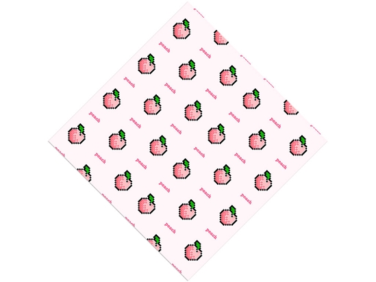 8-Bit Bites Fruit Vinyl Wrap Pattern