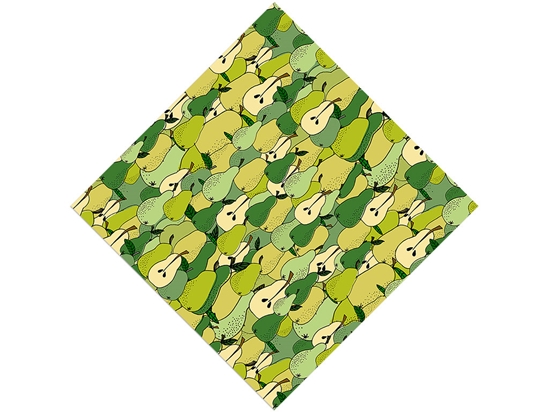 Buttery Bartlett Fruit Vinyl Wrap Pattern