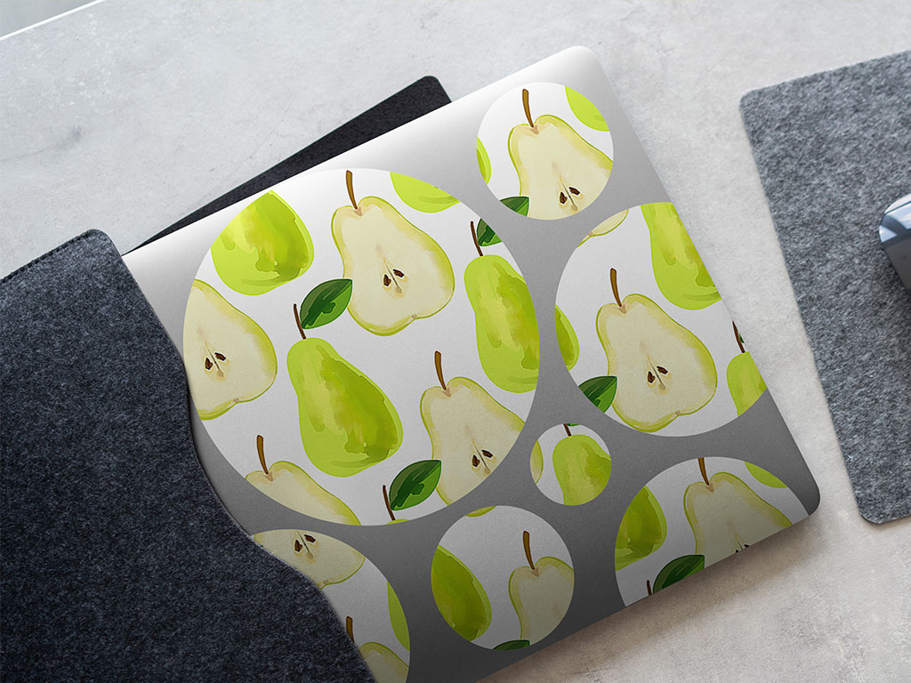 Chartreuse Hood Fruit DIY Laptop Stickers