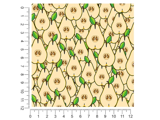 Sliced Lentier Fruit 1ft x 1ft Craft Sheets