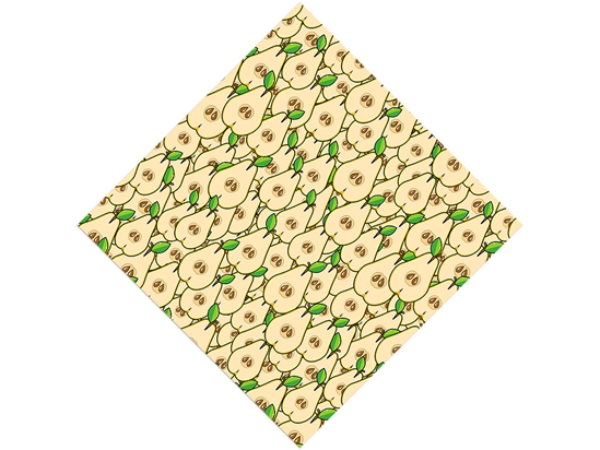 Sliced Lentier Fruit Vinyl Wrap Pattern