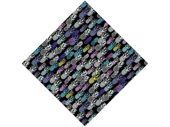 Antigua Black Fruit Vinyl Wrap Pattern