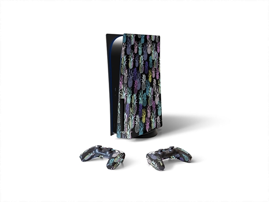 Antigua Black Fruit Sony PS5 DIY Skin