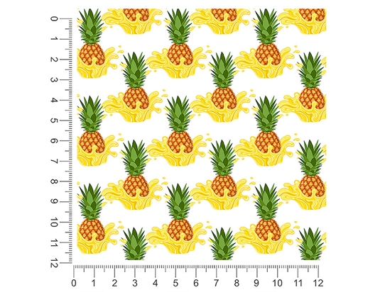 James Queen Juice Fruit 1ft x 1ft Craft Sheets