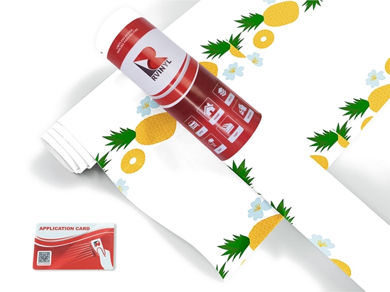 Pineapple Parade Fruit Craft Vinyl Roll