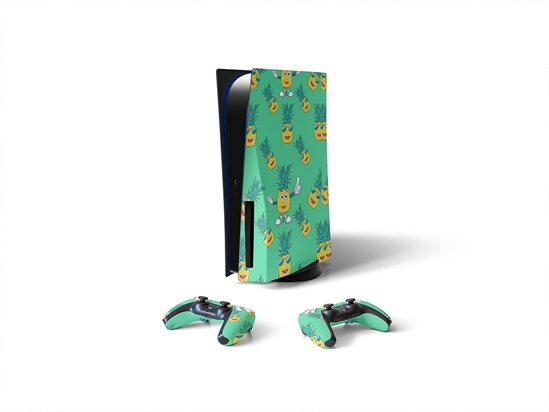 Tropical Times Fruit Sony PS5 DIY Skin