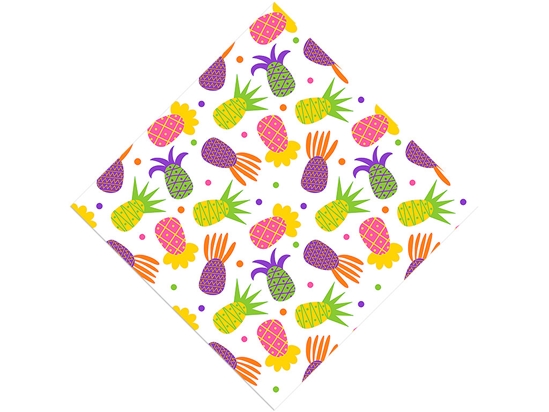 Tropical Treats Fruit Vinyl Wrap Pattern