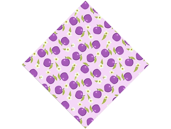 Reine Claudee Violette Fruit Vinyl Wrap Pattern