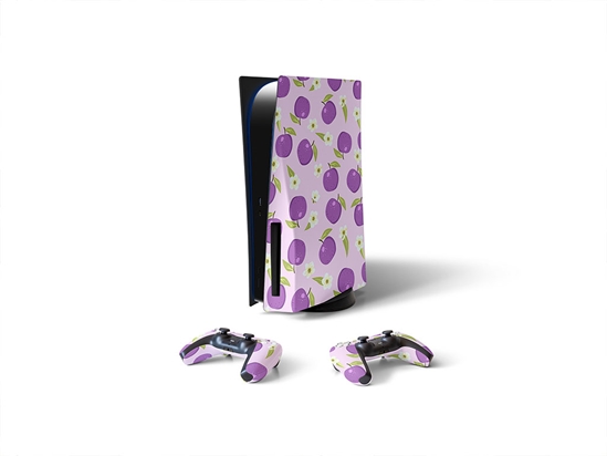 Reine Claude Violette Fruit Sony PS5 DIY Skin