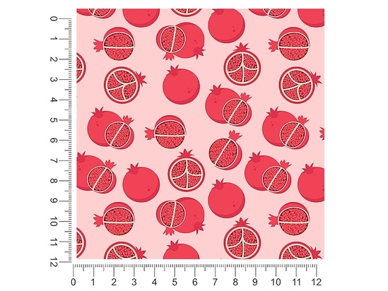 Half Sliced Fruit 1ft x 1ft Craft Sheets