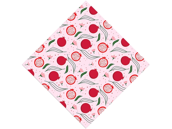 Poppy Pods Fruit Vinyl Wrap Pattern