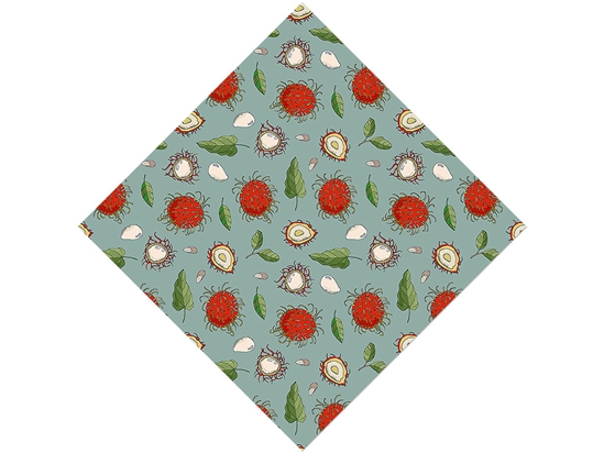 Messy Hair Fruit Vinyl Wrap Pattern