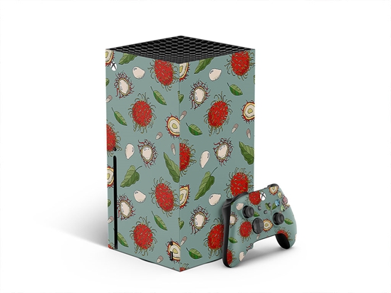 Messy Hair Fruit XBOX DIY Decal