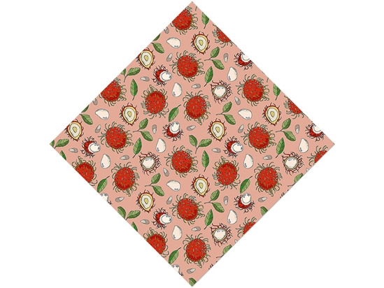 Queen Zaida Fruit Vinyl Wrap Pattern