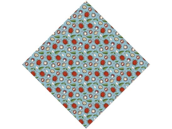 Schoolboy Variety Fruit Vinyl Wrap Pattern