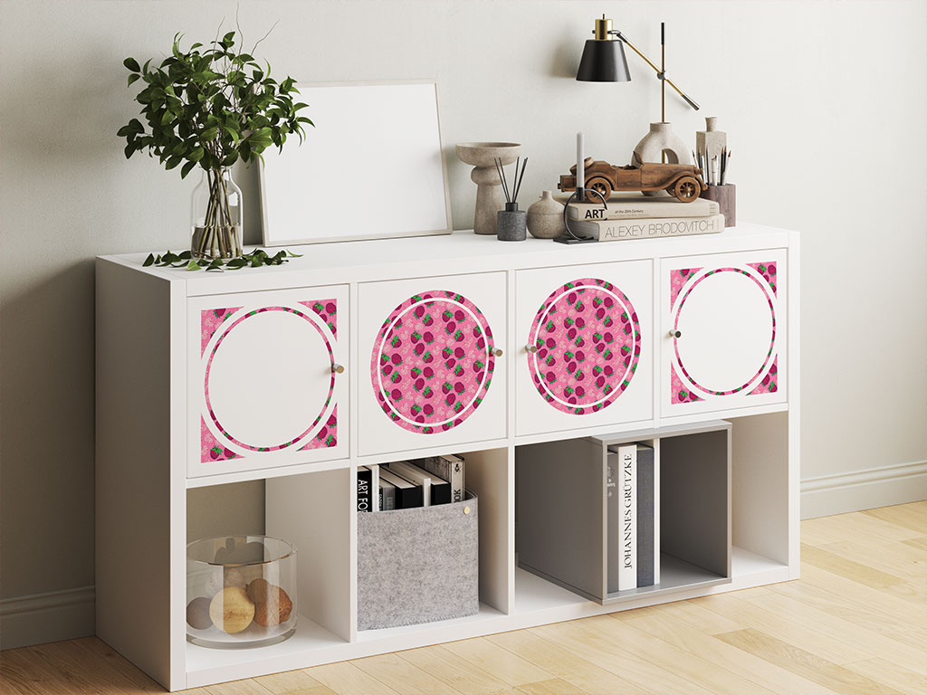 Crimson Night Fruit DIY Furniture Stickers