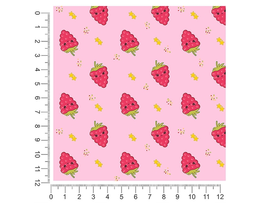 Snack Smiling Back Fruit 1ft x 1ft Craft Sheets