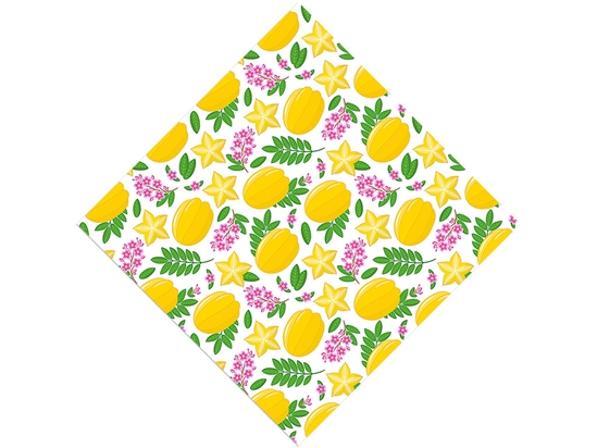 Romantic Kari Fruit Vinyl Wrap Pattern