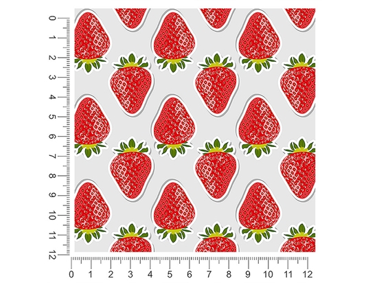 Allstar Dessert Fruit 1ft x 1ft Craft Sheets