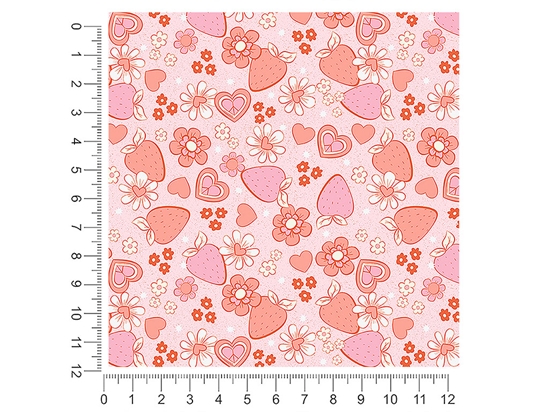 Indulgent Amour Fruit 1ft x 1ft Craft Sheets