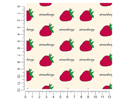 Mignonette Munchies Fruit 1ft x 1ft Craft Sheets