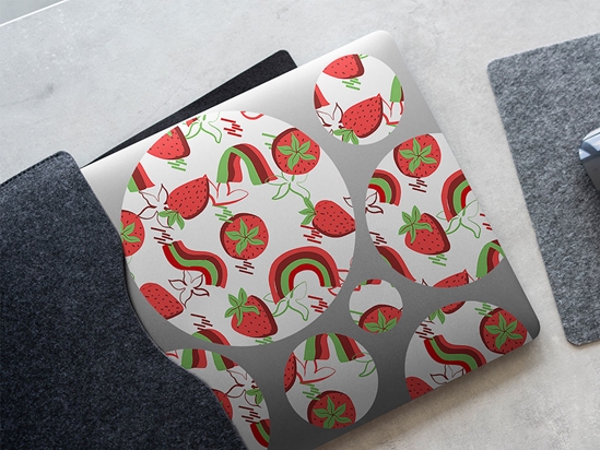 Strawberry Hill Fruit DIY Laptop Stickers