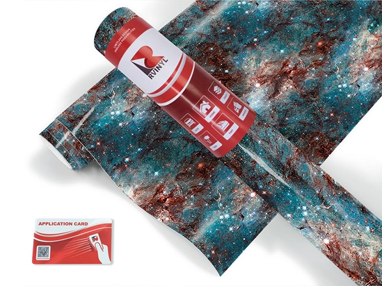 Celestial Night Galaxy Craft Vinyl Roll