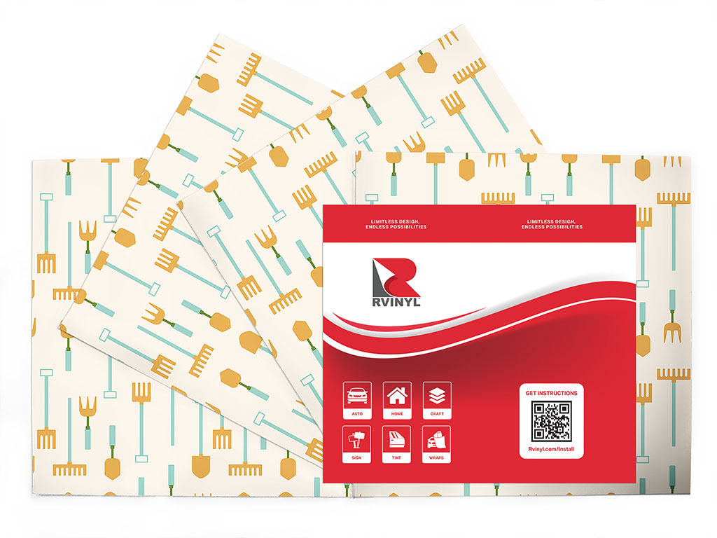 Basic Tools Gardening Craft Vinyl Sheet Pack