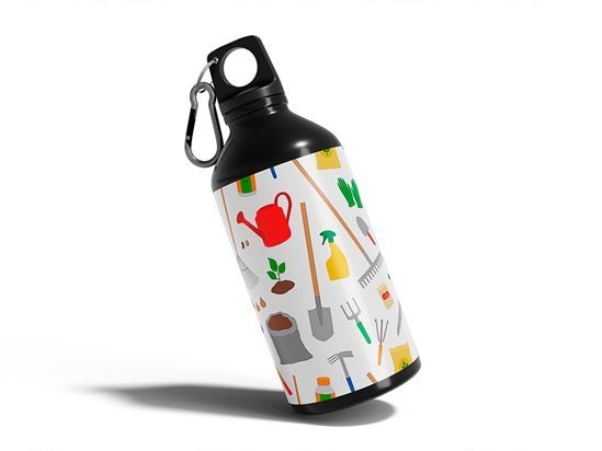 Sow Seeds Gardening Water Bottle DIY Stickers