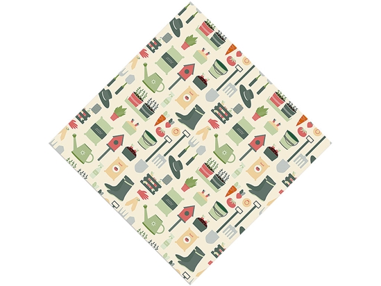 Yard Life Gardening Vinyl Wrap Pattern