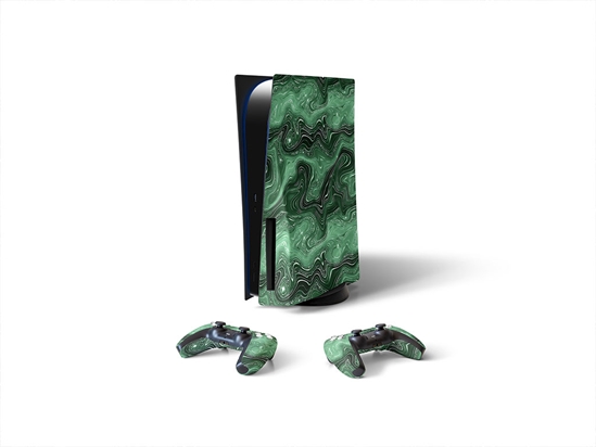 Enchanting Esmeralda Gemstone Films Sony PS5 DIY Skin