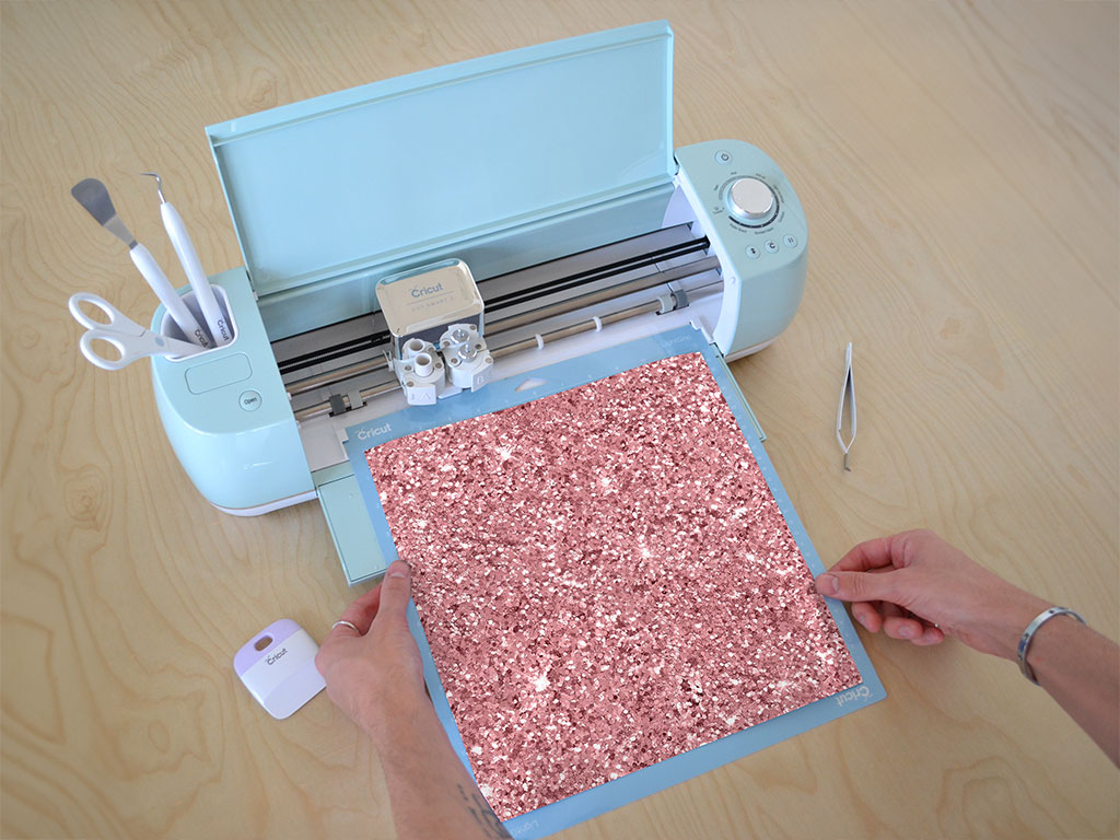 Pink Slip Gemstone Films Cricut Compatible Vinyl