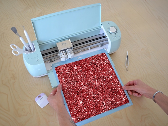 Seeing Red Gemstone Films Cricut Compatible Vinyl